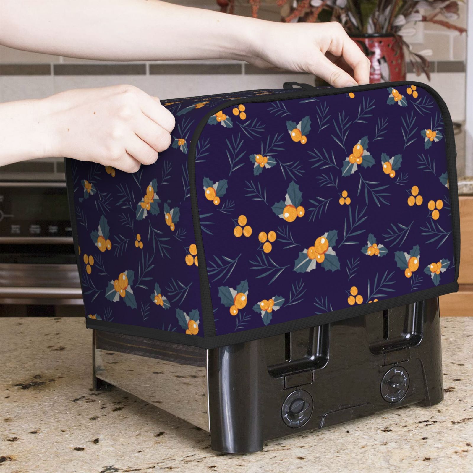 Fruta de Natal Imprimir Torrad - Toaster 4 Slice avaliação e preço