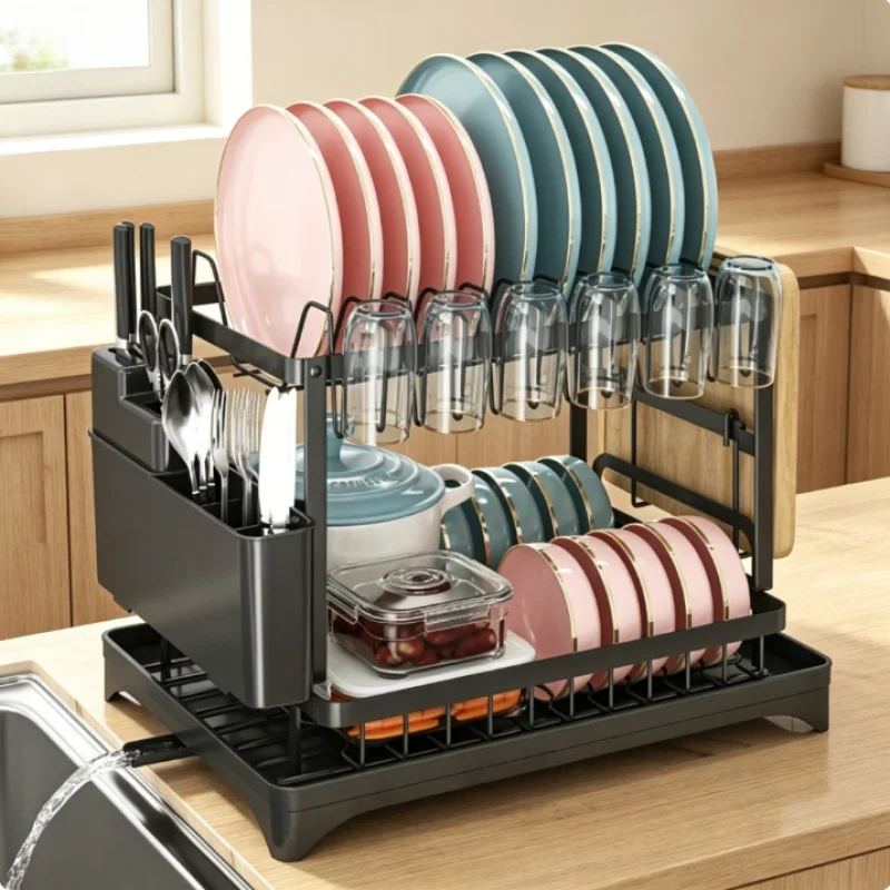 Escorredor de Louça de Metal d - Kitchen Appliances Storage avaliação e preço