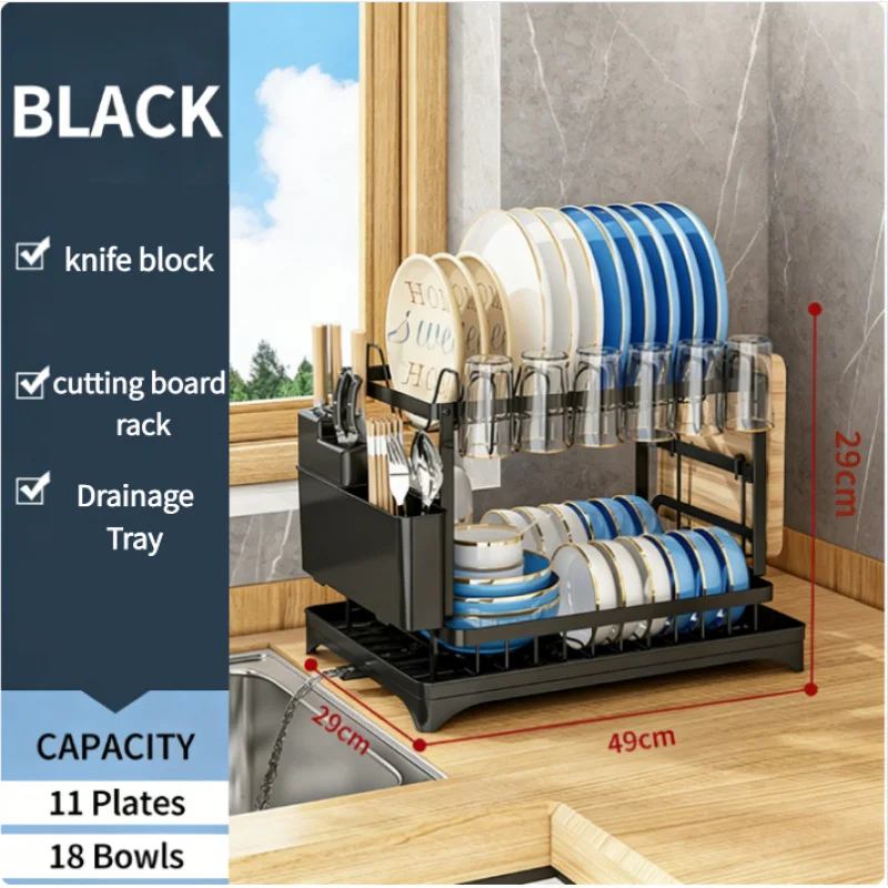 Escorredor de Louça de Metal d - Kitchen Appliances Storage avaliação e preço