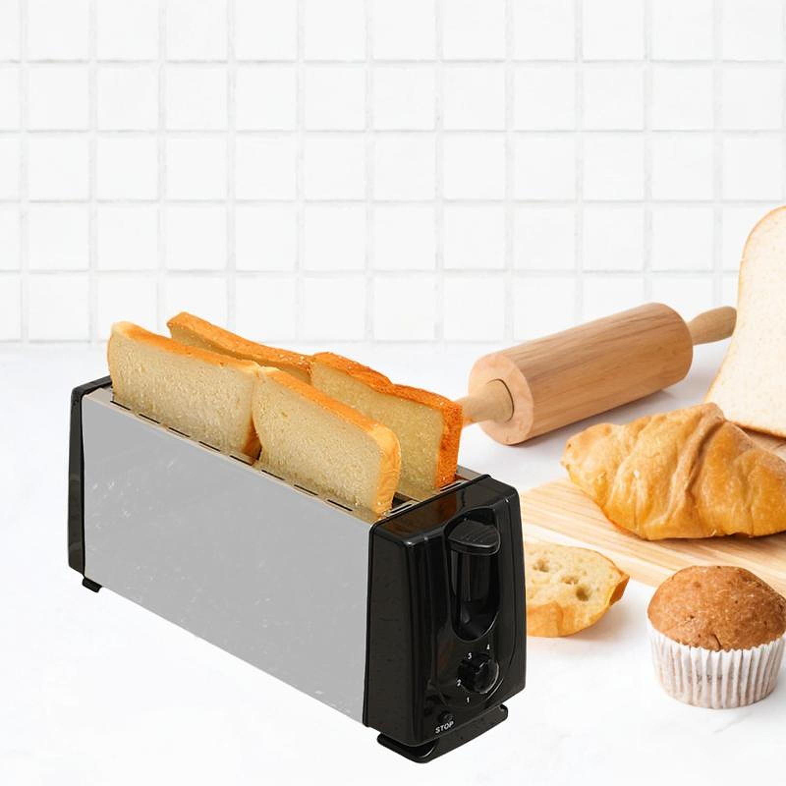 Contador torradeira 4 fatias e - Toaster 4 Slice avaliação e preço