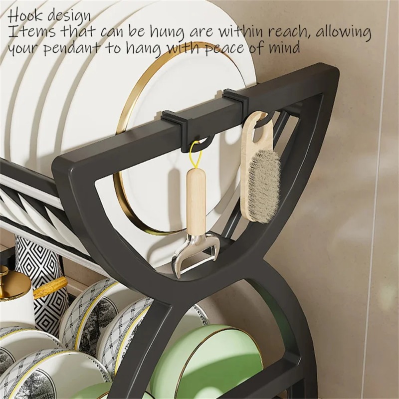 Escorredor de Louça de 2 Nívei - Kitchen Appliances Storage avaliação e preço