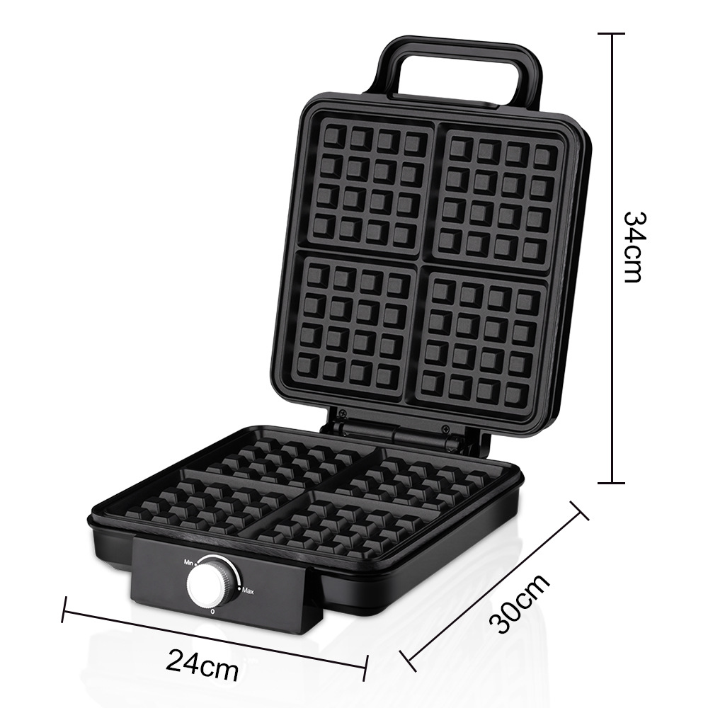 Máquina de waffle belga de 4 f - Toaster 4 Slice avaliação e preço