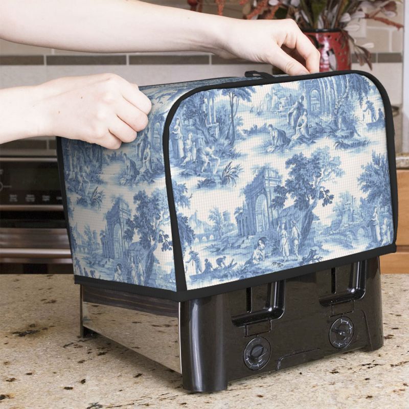 Toile de jouy torradeira capa  - Toaster 4 Slice avaliação e preço