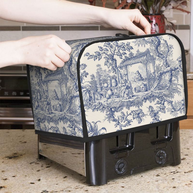 Toile de jouy torradeira capa  - Toaster 4 Slice avaliação e preço