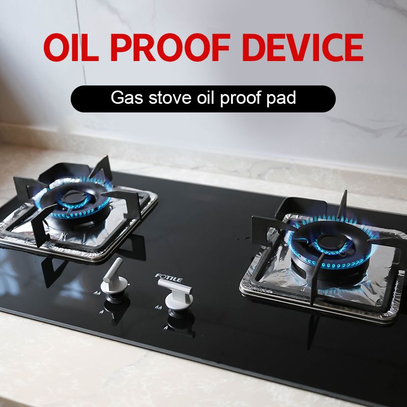 10 pçs/set engrossado folha de - Kitchen Appliances Gas Stove avaliação e preço